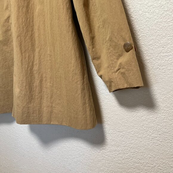 Coldwater Creek Safari Coat Field Jacket‎ Trench Coat Women Size P14 - Picture 6 of 13